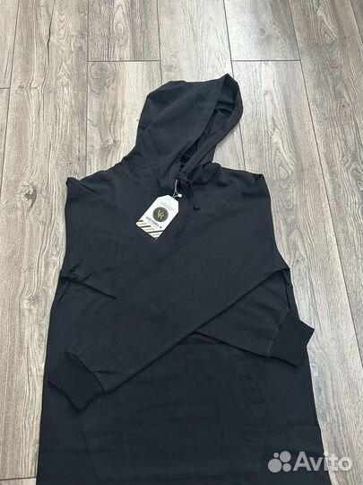 Черное худи женское 52 размер