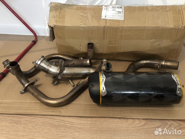 Прямоток kawasaki ninja