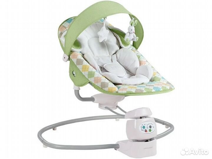 Электрокачели happy baby dinky