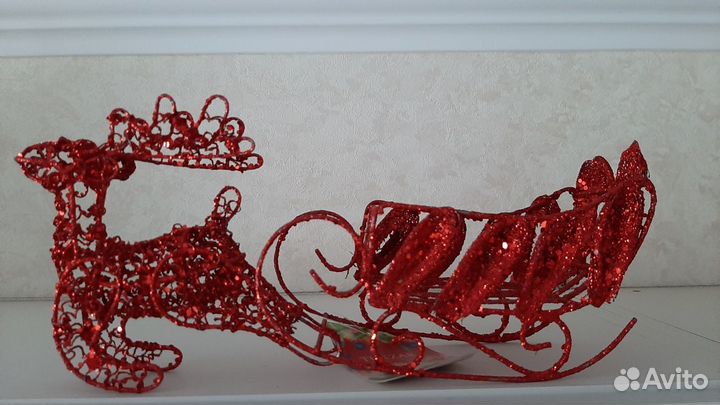 Сани новогодние