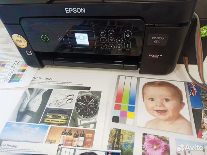 Мфу Epson XP 3100 с WiFi и снпч