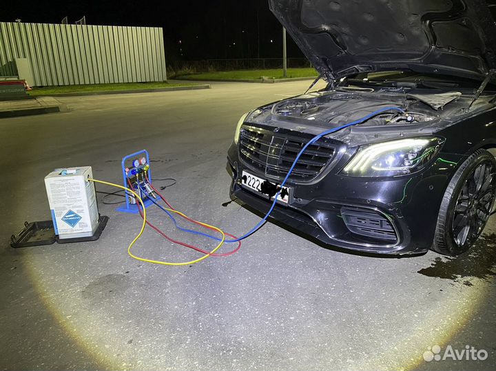 Заправка ремонт обслуживание автокондиционеров