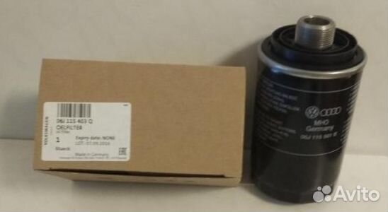 Фильтр масляный VAG 1.8T-2.0T 06- 06j115403q VAG