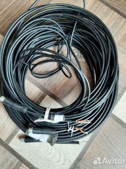Медный антенный кабель СССР 38м