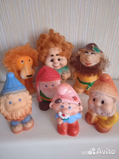 Резиновые игрушки СССР