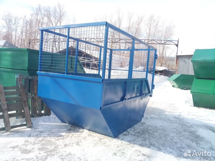 Контейнер, бункер для мусора 8 куб.м