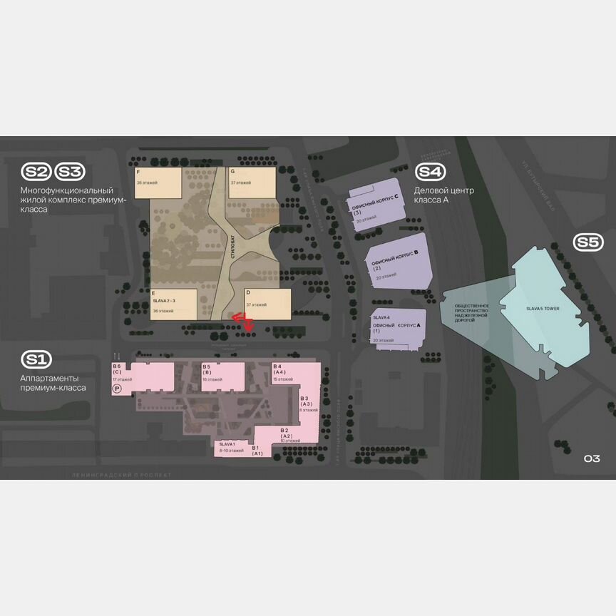 2-к. квартира, 81 м², 10/37 эт.