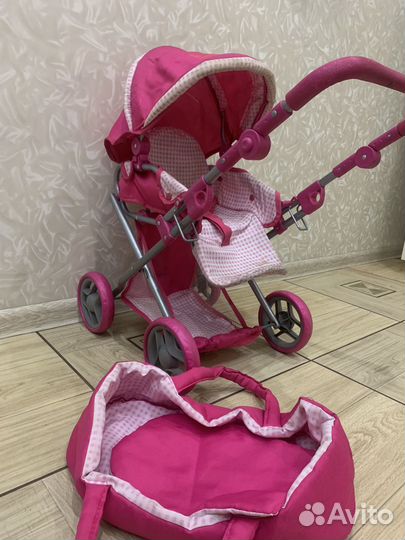 Коляска кукольная