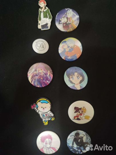 Аниме значки