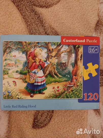 Пазлы бу набор 3штуки