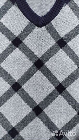 Жилетка трикотажная школьная для мальчика 130 см