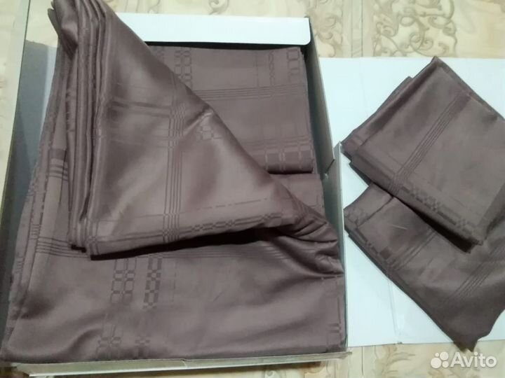 Комплект постельного белья евро сатин