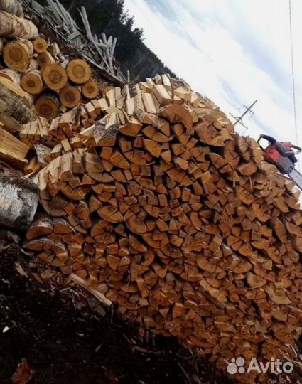 Дрова колотые