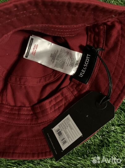 Панама Lyle&Scott Красная