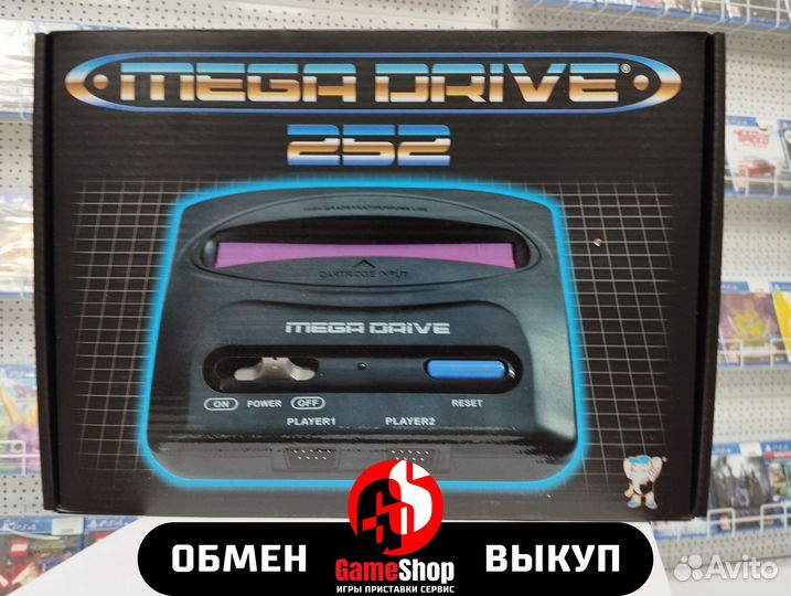 Mega drive 16bit (252 Игр)