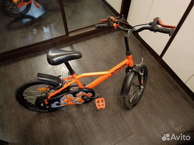 Детский велосипед btwin 16, Б/у купить в Москве | Авито