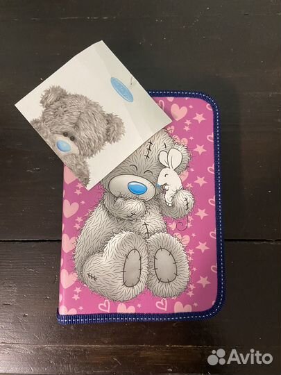 Пенал школьный Teddy bear для девочки Мишка Тедди