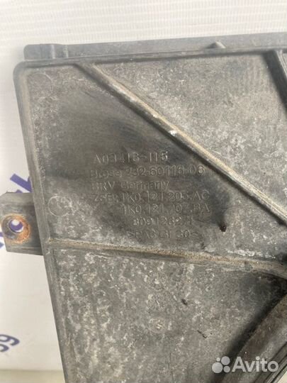 Диффузор с вентилятором Skoda Octavia A5 2008-2013