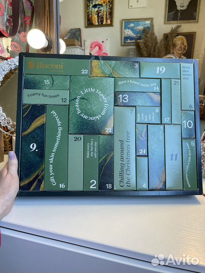 Адвент календарь коробка