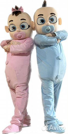 Ростовая кукла. Белый мишка. Панда. Пупсы