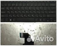 Клавиатура Sony SVF14 FIT14 черная без рамки