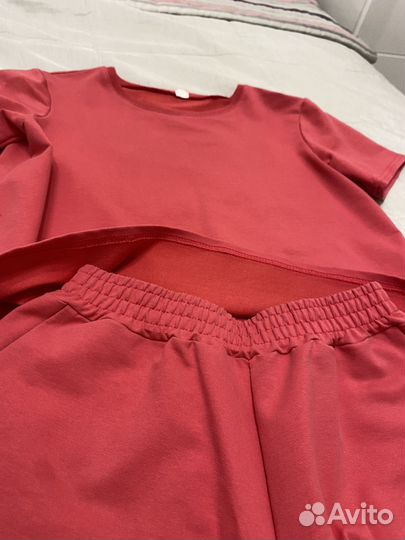 Комплект шорты и футболка женский