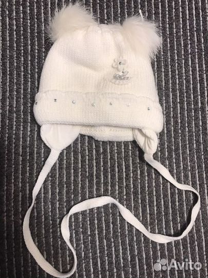 Шапка на новорожденную девочку