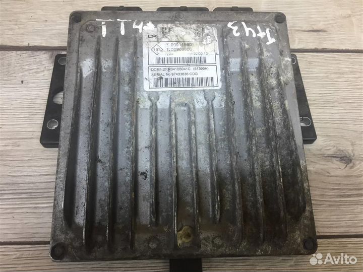 Блок управления двигателем renault Kangoo 2 Меган