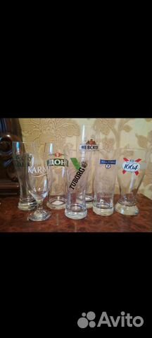 Пивные бокалы новые