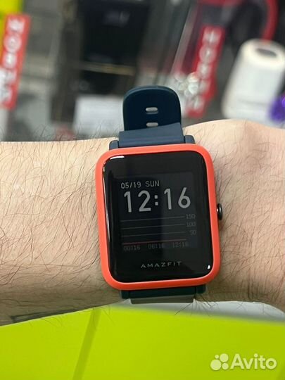 Смарт-часы Xiaomi amazfit bip s red orange