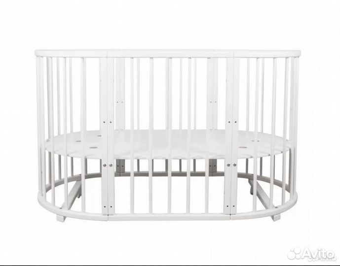Детская кроватка трансформер с маятником