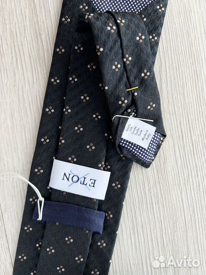 Новый шёлковый галстук Eton оригинал