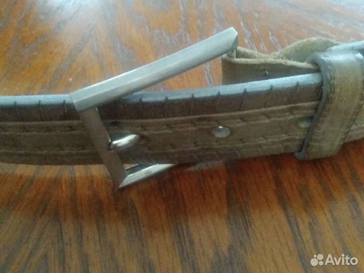 Мужской ремень из натуральной кожи