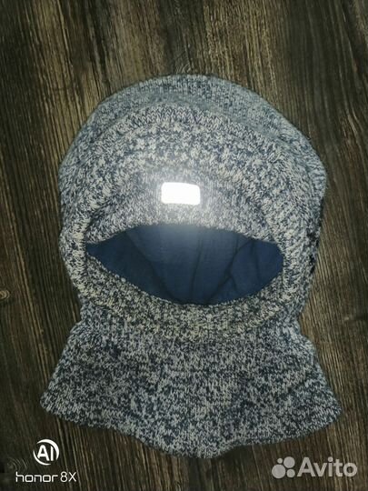 Зимняя шапка шлем 48 50