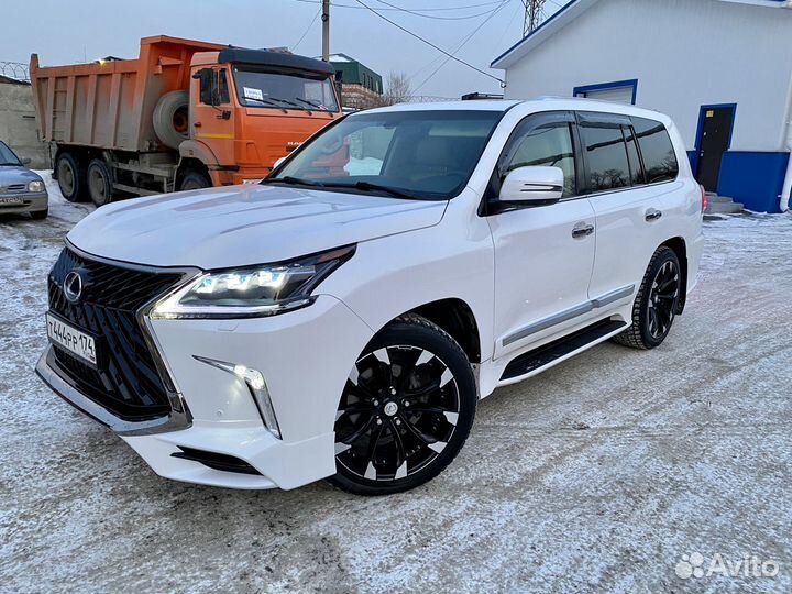 Рестайлинг комплект lexus LX570 2019