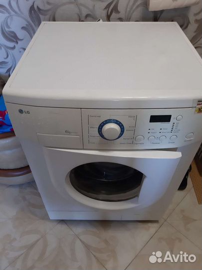 Стиральная машина бу lg 6 кг