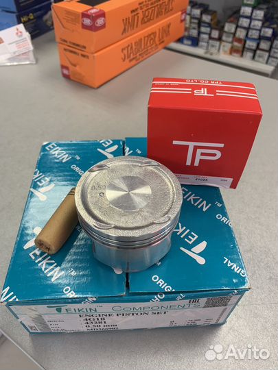 Поршень + кольца ремонт +0.5 Lancer 9 Лансер 9