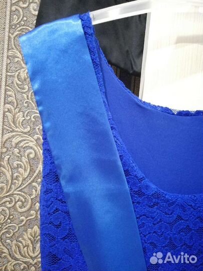 Вечернее коктейльное платье кружевное