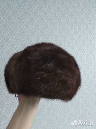 Новый мягкий норковый берет