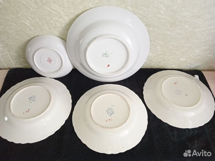 Тарелки старинные