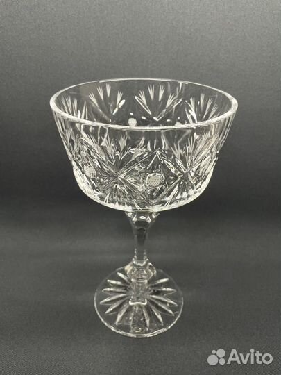 Конфетница на ножке Хрусталь