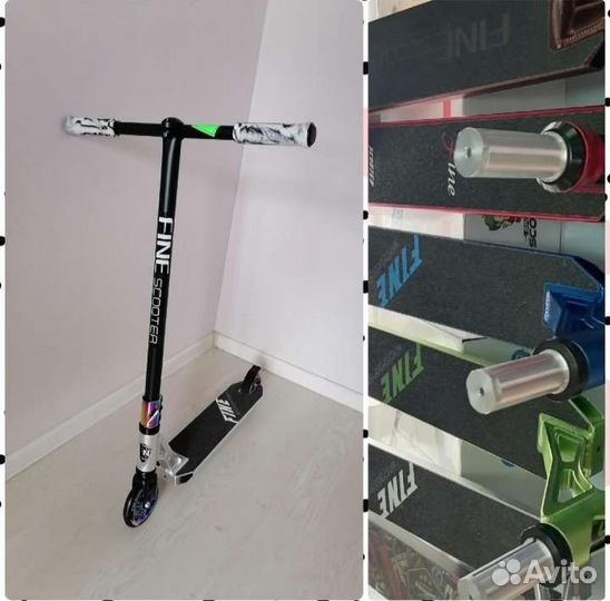 Самокат для экстремальных трюков новый