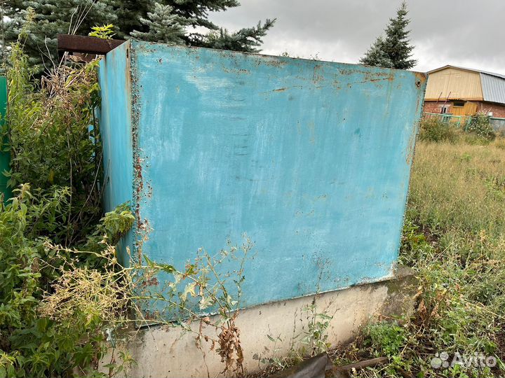 Емкость для воды металлическая бу