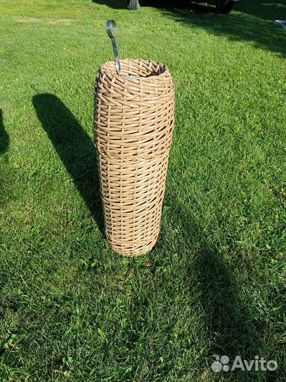 Шампурница из ротанга