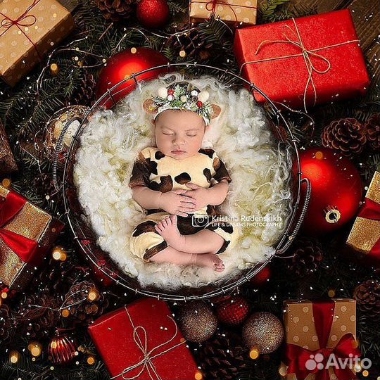 Костюм для фотосессии новорожденных ньюборн