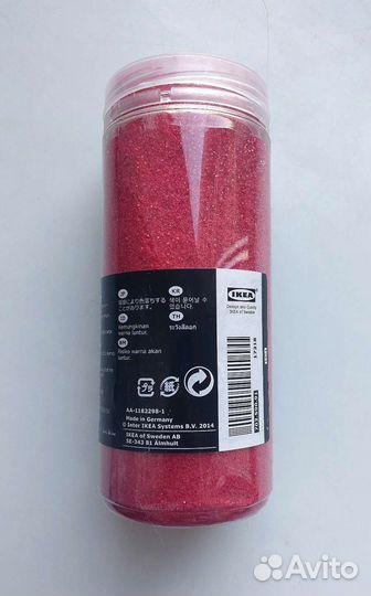 Декоративный песок Икеа