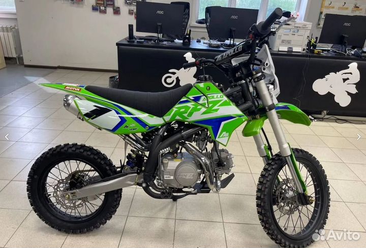 Мотоцикл подростковый Питбайк Apollo RFZ 125L