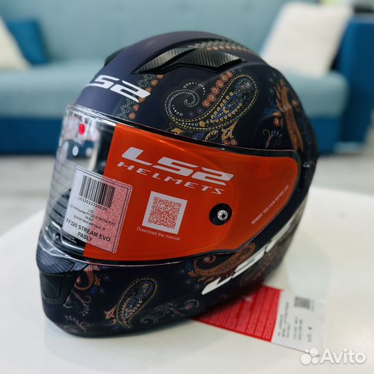 Мотошлем LS2 FF320 Stream Evo Новый