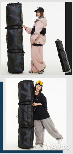 Чехол для сноуборда, лыж LDski Classic A. с колеса