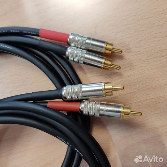 Межблочный RCA mogami neglex 2549/switchcraft 3502